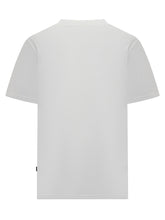 GCDS - GCDS T-Shirt in Cotone con Logo - Bianco - LIDIASHOPPING® - Official Website