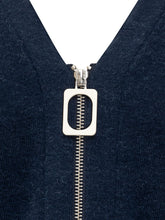 J.W. ANDERSON - Navy Zip Cardigan by J.W Anderson - Blue | Lidia Shopping ® | Official Website
