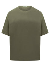 FEAR OF GOD - Fear of God Green Woven T-shirt - Grey - LIDIASHOPPING® - Official Website