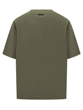 FEAR OF GOD - Fear of God Green Woven T-shirt - Grey - LIDIASHOPPING® - Official Website