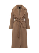 WEEKEND by MAX MARA - Weekend Max Mara Camel Wool Coat with Belt - Beige - LIDIASHOPPING® - Official Website