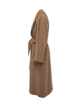WEEKEND by MAX MARA - Weekend Max Mara Camel Wool Coat with Belt - Beige - LIDIASHOPPING® - Official Website