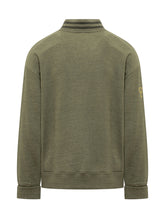 KENZO - Kenzo Cardigan in Cotone con Ricamo Logo - Verde - LIDIASHOPPING® - Official Website