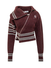 THE ATTICO - Cardigan The Attico - Rosso | Lidia Shopping | Official Website