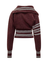 THE ATTICO - Cardigan The Attico - Rosso | Lidia Shopping | Official Website
