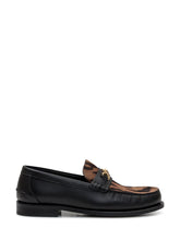 VERSACE - Versace Animalier Loafers - Black - LIDIASHOPPING® - Official Website