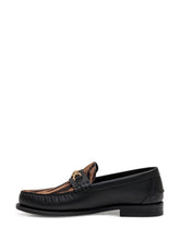 VERSACE - Versace Animalier Loafers - Black - LIDIASHOPPING® - Official Website