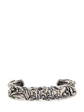 VERSACE - Bracciale In Metallo Inciso - Argento | Lidia Shopping | Official Website