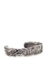 VERSACE - Bracciale In Metallo Inciso - Argento | Lidia Shopping ® | Official Website