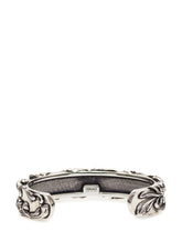 VERSACE - Bracciale In Metallo Inciso - Argento | Lidia Shopping | Official Website