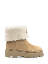 MONCLER - Moncler Aurea Ankle Boots Beige - Beige - LIDIASHOPPING® - Official Website