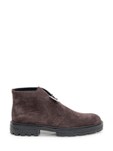 HOGAN - Hogan H673 Ankle Boot - Brown - LIDIASHOPPING® - Official Website