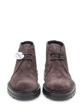 HOGAN - Hogan H673 Ankle Boot - Brown - LIDIASHOPPING® - Official Website