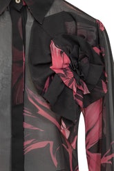 CHIARA BONI - Chiara Boni Shirt - Black - LIDIASHOPPING® - Official Website
