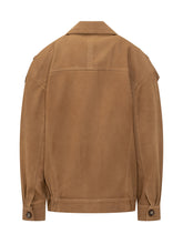 IRO - Giacca in Pelle Cammello con Cintura Iro - Marrone - LIDIASHOPPING® - Official Website