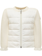 MONCLER - Moncler Cardigan - White - LIDIASHOPPING® - Official Website