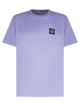 STONE ISLAND KIDS - Stone Island T-shirt - Purple - LIDIASHOPPING® - Official Website