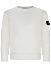 STONE ISLAND KIDS - Felpa Stone Island - Bianco - LIDIASHOPPING® - Official Website