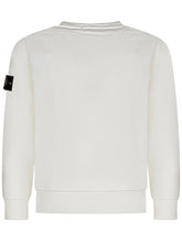 STONE ISLAND KIDS - Felpa Stone Island - Bianco - LIDIASHOPPING® - Official Website