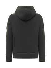 STONE ISLAND KIDS - Hooded Sweatshirt - Black | Lidia Shopping | Official Website