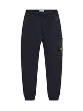 STONE ISLAND KIDS - Stone Island Kids Blue Logo Cargo Pants - Blue | Lidia Shopping ® | Official Website