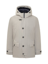 FAY - Fay Jacket with Hood in Technical Fabric - Grey | Lidia Shopping ® | Official Website