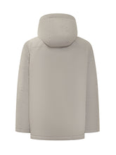 FAY - Fay Jacket with Hood in Technical Fabric - Grey | Lidia Shopping ® | Official Website