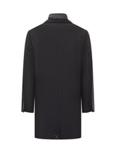 FAY - Fay Black Coat with Quilted Inner Panel - Blue - LIDIASHOPPING® - Official Website