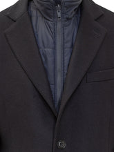 FAY - Fay Black Coat with Quilted Inner Panel - Blue - LIDIASHOPPING® - Official Website