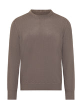 FAY - Fay Crewneck - Brown - LIDIASHOPPING® - Official Website