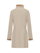 FAY - Fay Cappotto con Ganci Iconici e Dettagli in Velluto - Beige - LIDIASHOPPING® - Official Website