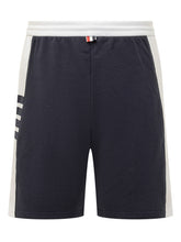 THOM BROWNE - Thom Browne Navy Cotton Shorts - Blue | Lidia Shopping ® | Official Website