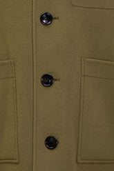 AMI ALEXANDRE MATTIUSSI - Giacca Ami Paris - Verde - LIDIASHOPPING® - Official Website