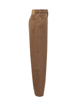 AMI ALEXANDRE MATTIUSSI - Jeans Gamba Ampia - Nero - LIDIASHOPPING® - Official Website