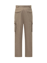 AMI ALEXANDRE MATTIUSSI - Pantaloni Ami Paris - Beige - LIDIASHOPPING® - Official Website