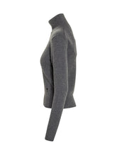 AMI ALEXANDRE MATTIUSSI - Ami Paris Grey Wool-Blend Turtleneck - Grey - LIDIASHOPPING® - Official Website