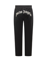 PALM ANGELS - Palm Angels Pantaloni Con Vita Elasticizzata - Nero | Lidia Shopping | Official Website