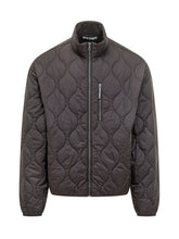 PALM ANGELS - Palm Angels Curved Logo Jacket - Black - LIDIASHOPPING® - Official Website