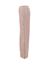 PALM ANGELS - Palm Angels Pink Pants with Side Stripes - Pink - LIDIASHOPPING® - Official Website