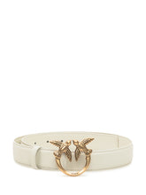 PINKO - Cintura in pelle Pinko - Bianco - LIDIASHOPPING® - Official Website