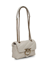 PINKO - Borsa Love Mini Puff - Bianco - LIDIASHOPPING® - Official Website