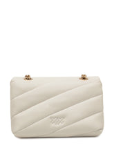PINKO - Pinko Love Mini Puff leather bag - White | Lidia Shopping ® | Official Website