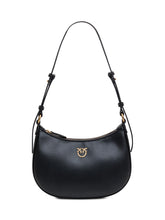 PINKO - Borsa Half Moon Mini - Black - LIDIASHOPPING® - Official Website