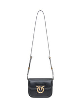 PINKO - Pinko Borsa Love Mini Icon in Pelle Nera - Nero | Lidia Shopping | Official Website