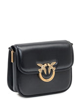 PINKO - Pinko Borsa Love Mini Icon in Pelle Nera - Nero | Lidia Shopping ® | Official Website