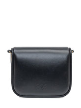 PINKO - Pinko Borsa Love Mini Icon in Pelle Nera - Nero | Lidia Shopping | Official Website