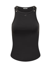 COURREGES - Courreges Top - Black - LIDIASHOPPING® - Official Website
