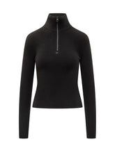 COURREGES - Courrèges black high-neck top - Black - LIDIASHOPPING® - Official Website