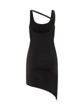 COURREGES - Abito nero asimmetrico Courrèges - Nero - LIDIASHOPPING® - Official Website
