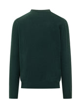 WOOLRICH - Pure Wool Crewneck Sweater Woolrich - Green | Lidia Shopping ® | Official Website